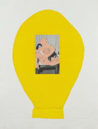 Golden G: Curtains by Beverly Semmes at Island Press