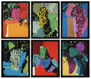 Grapes Complete Portfolio by Andy Warhol at Revolver Gallery