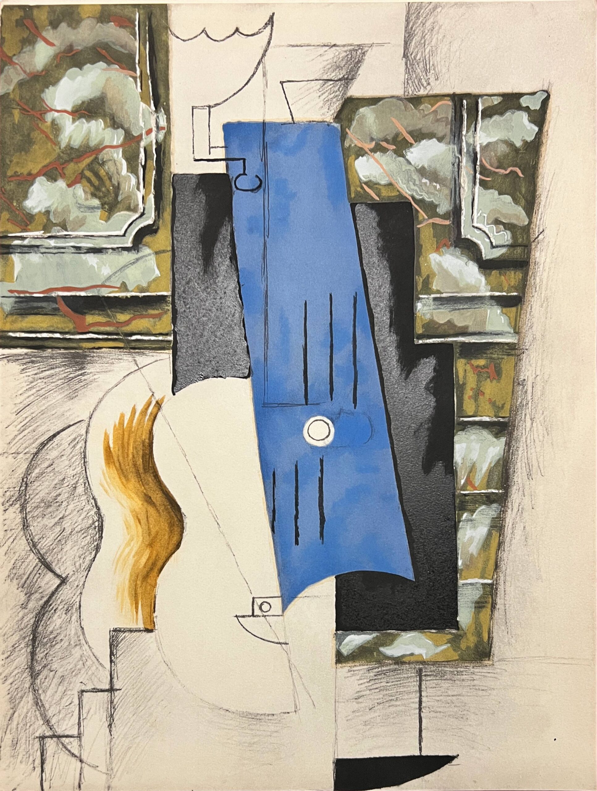 Guitare by Pablo Picasso