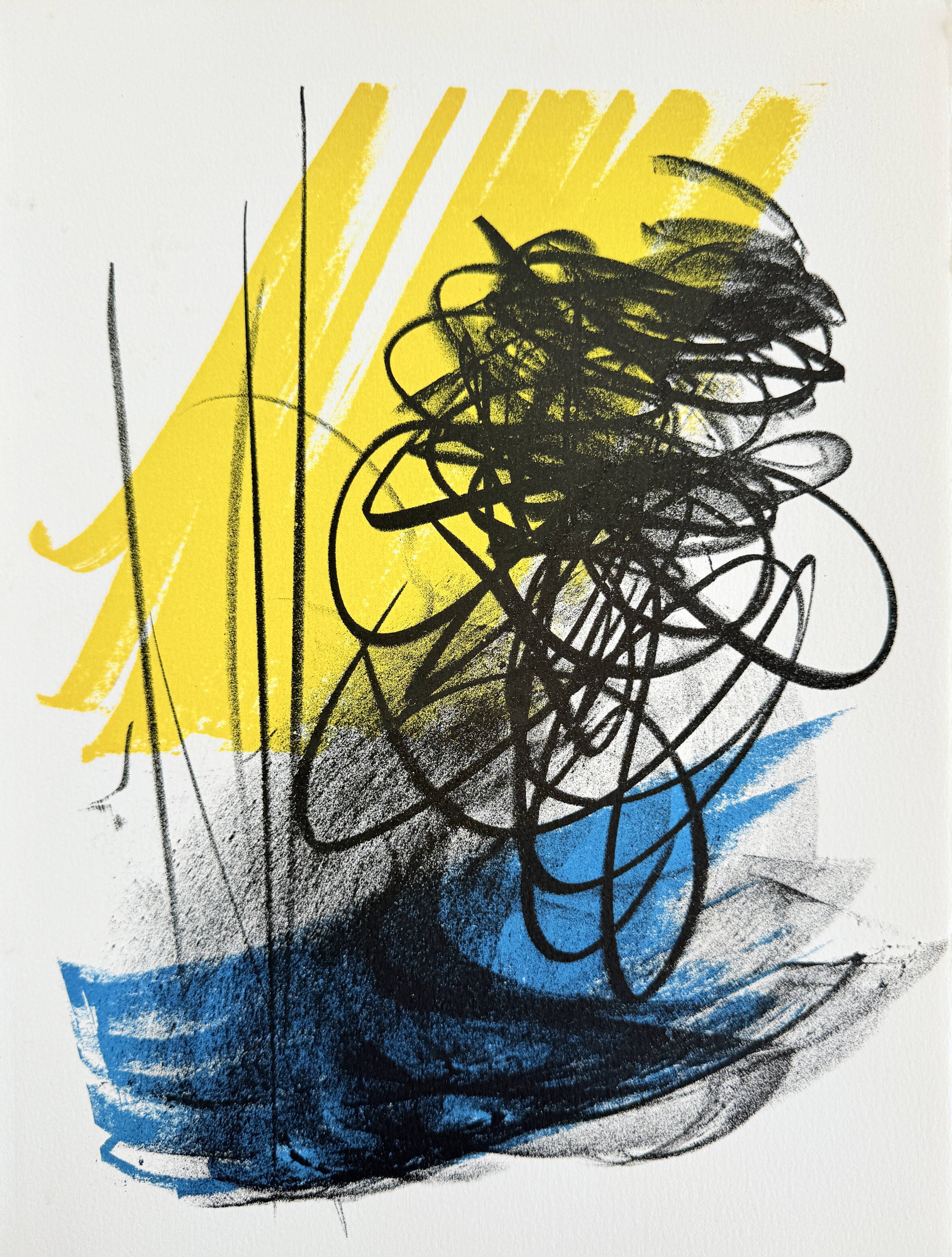 Hommage à San Lazzaro by Hans Hartung