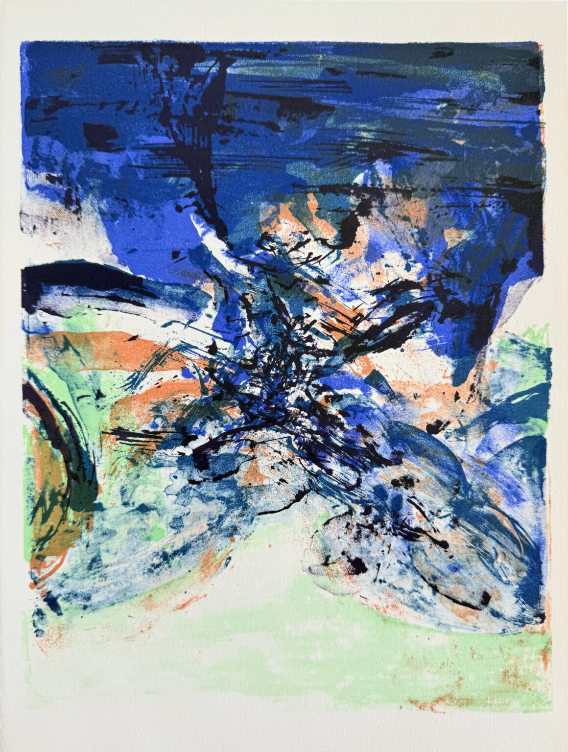 Hommage San Lazzaro By Zao Wou ki Printed Editions hommage-san-lazzaro-by-zao-wou-ki-printed-editions