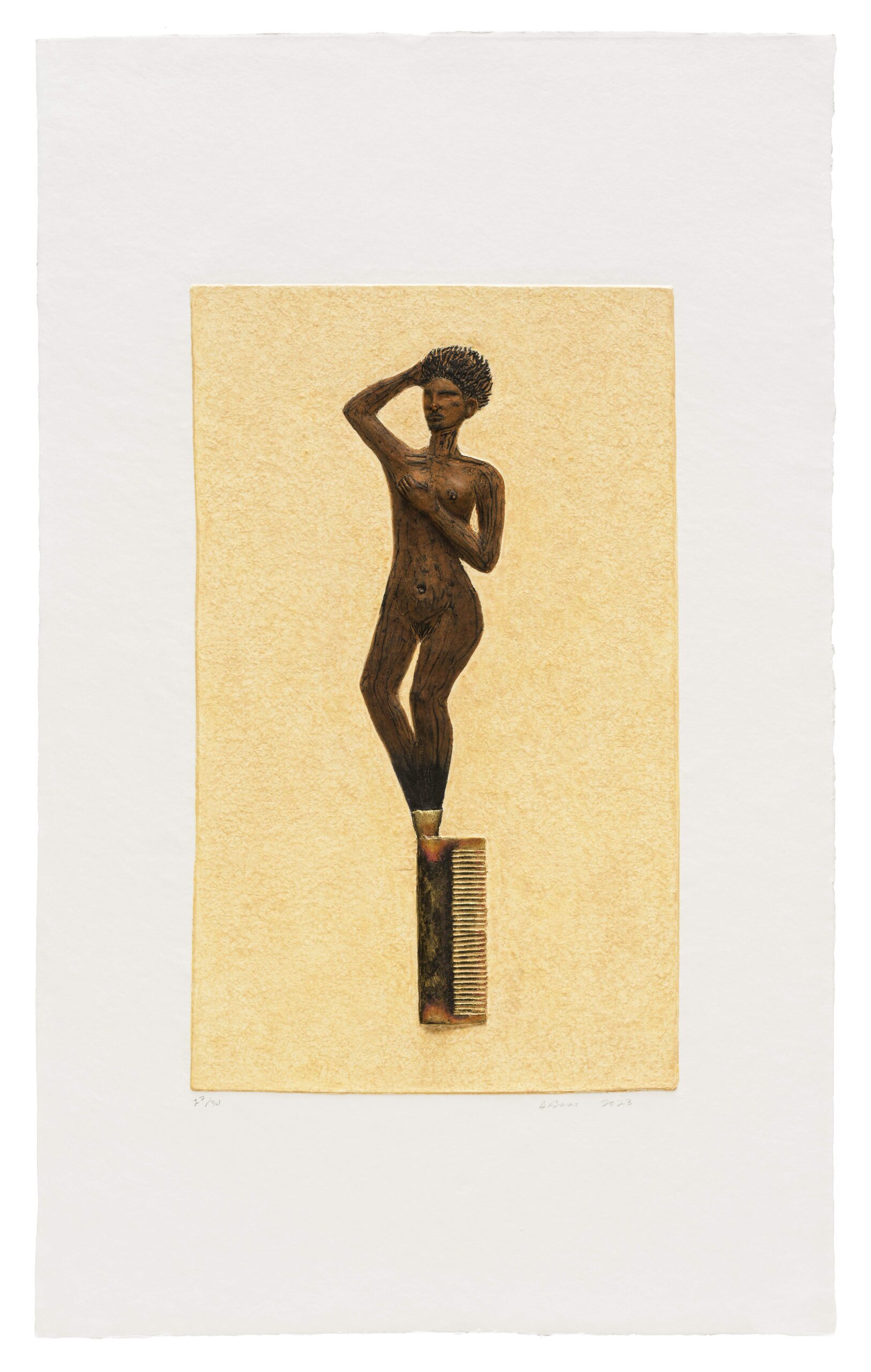 Hot Comb Haint: Mona by Alison Saar