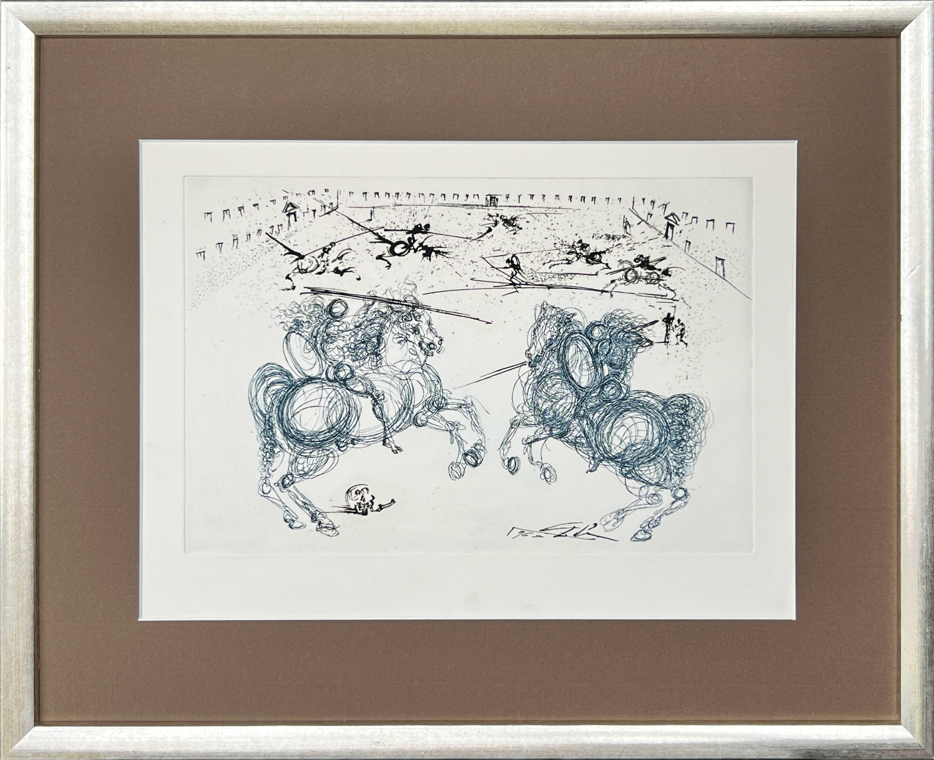 The Knights by Salvador Dalí