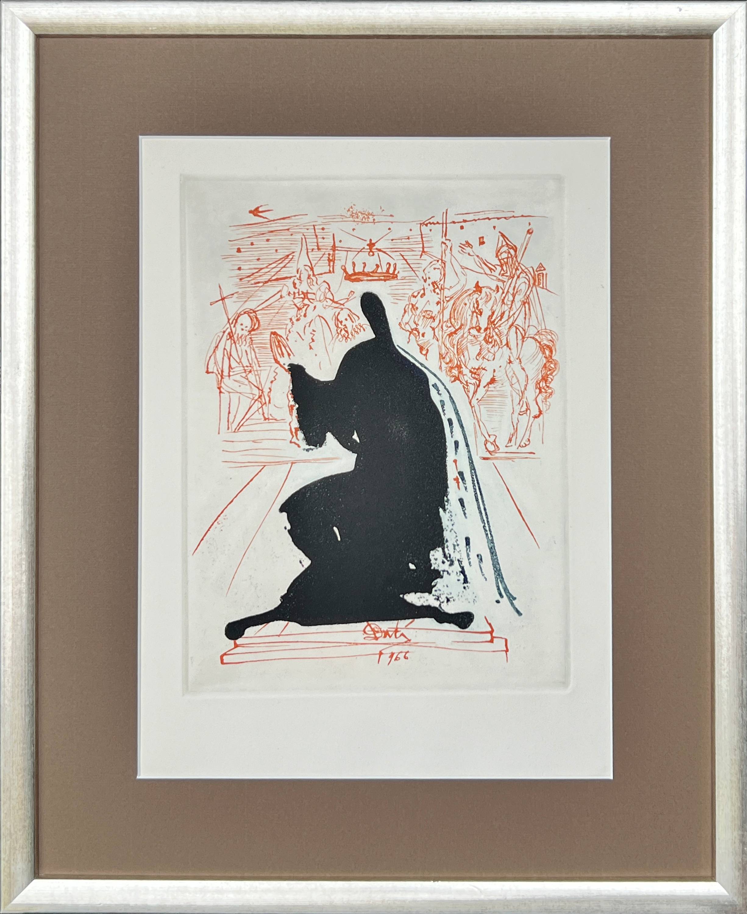 Figure in an Ermine Cloak by Salvador Dalí
