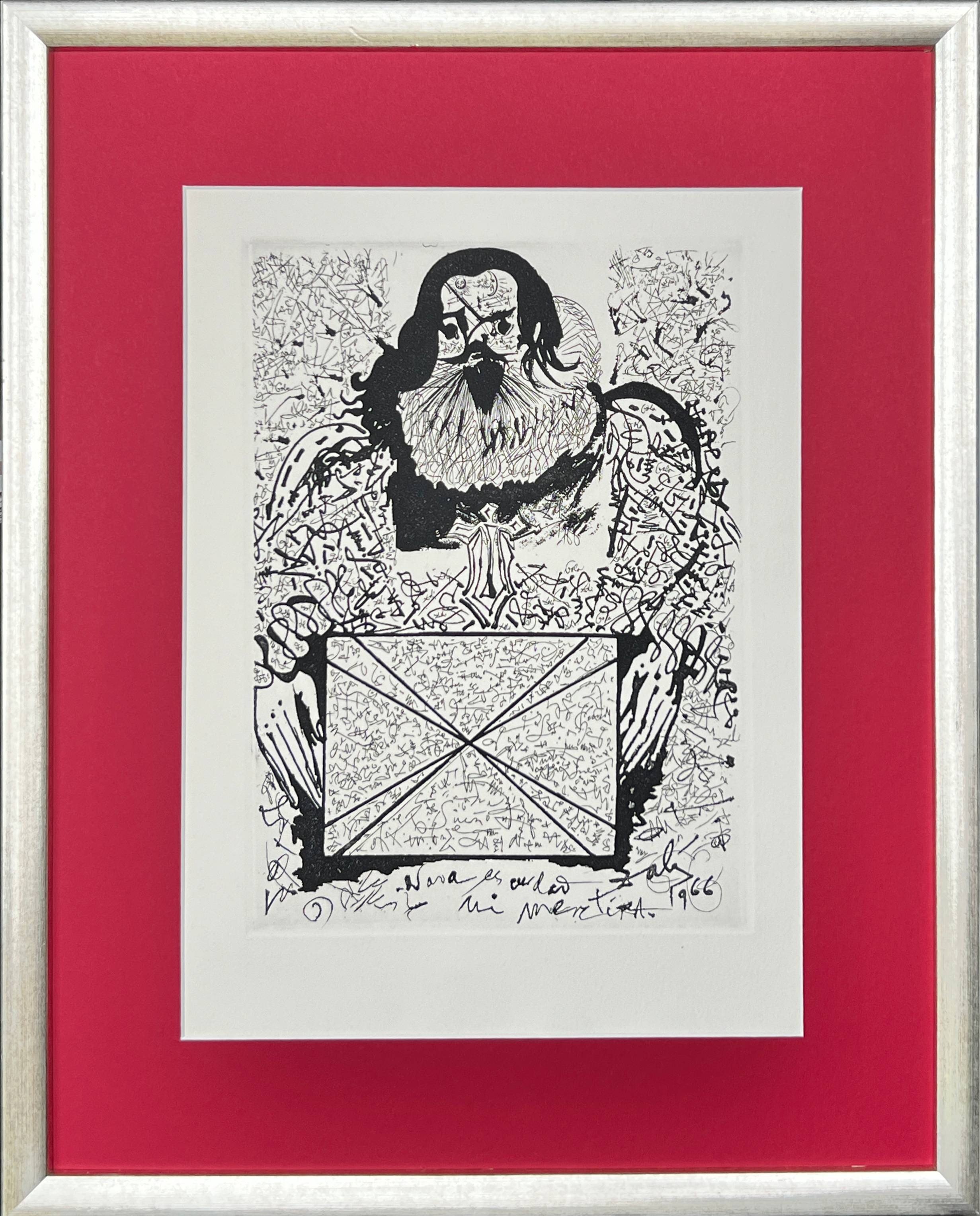 Portirait of the Signatures by Salvador Dalí