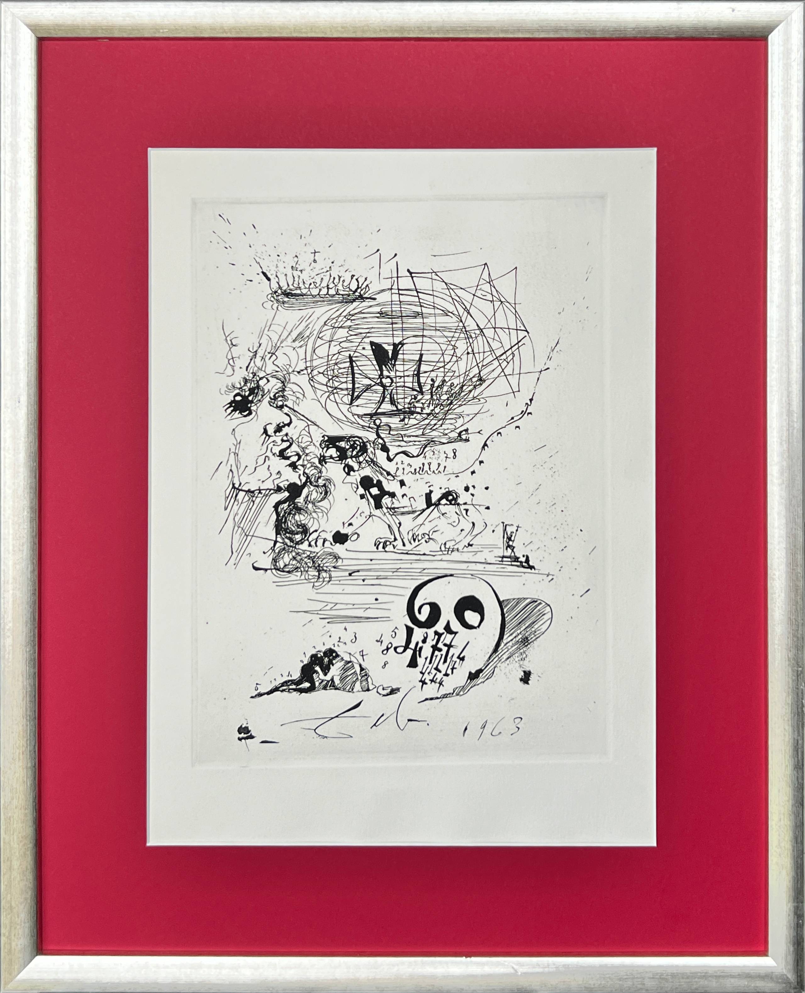 Study for a Second Dream by Salvador Dalí