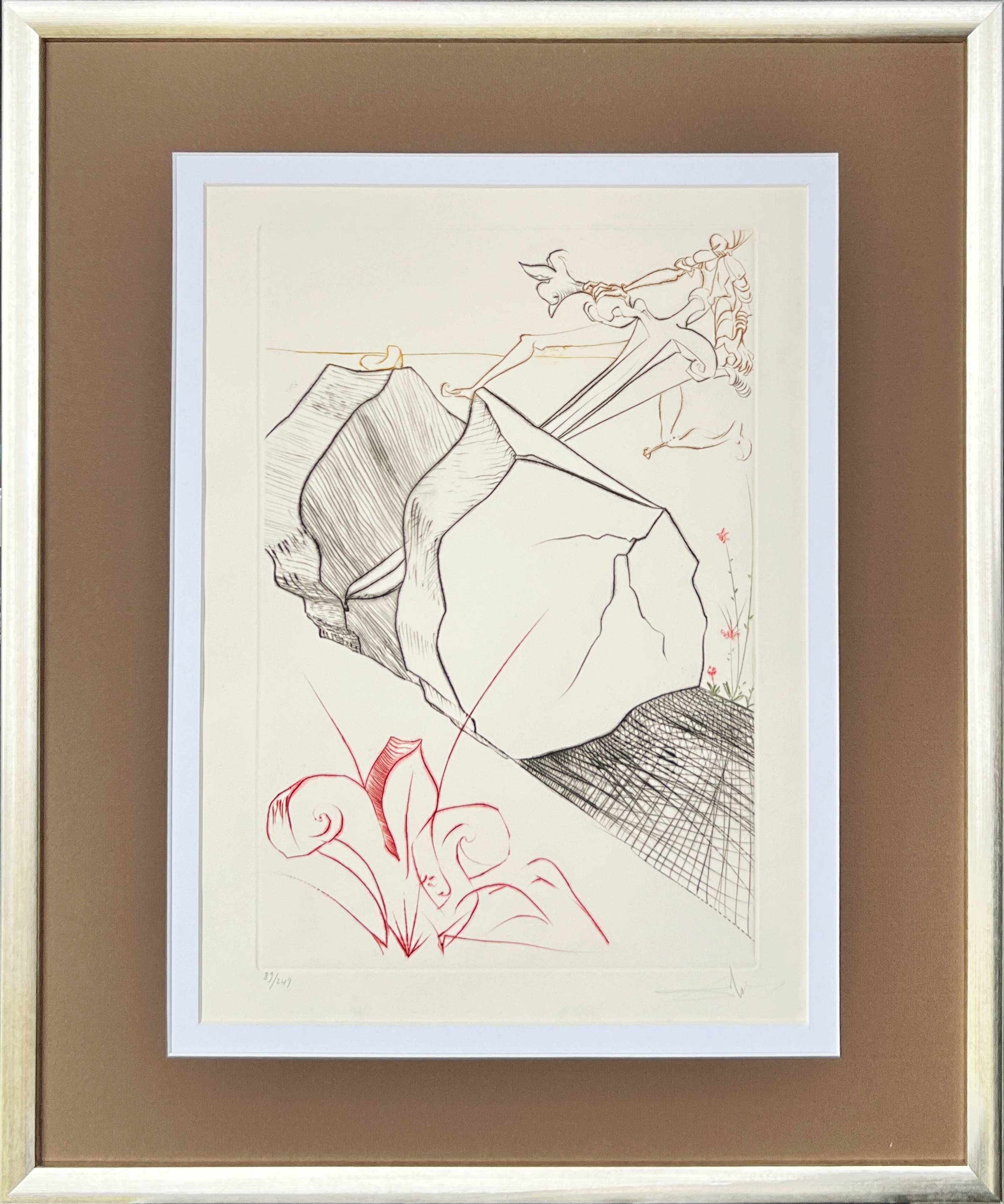 The Marvellous Steps by Salvador Dalí