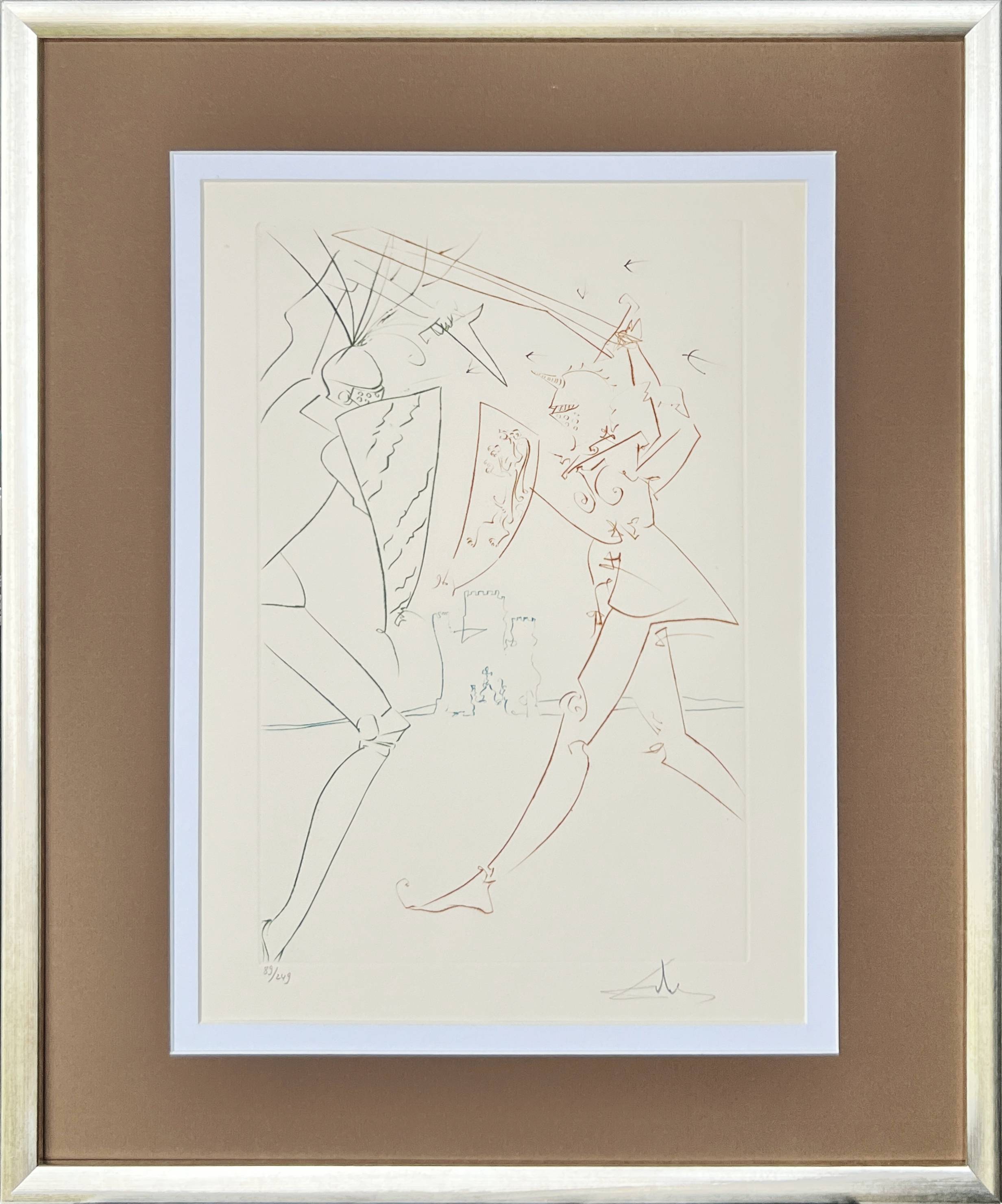 The Pass of Gadalore by Salvador Dalí