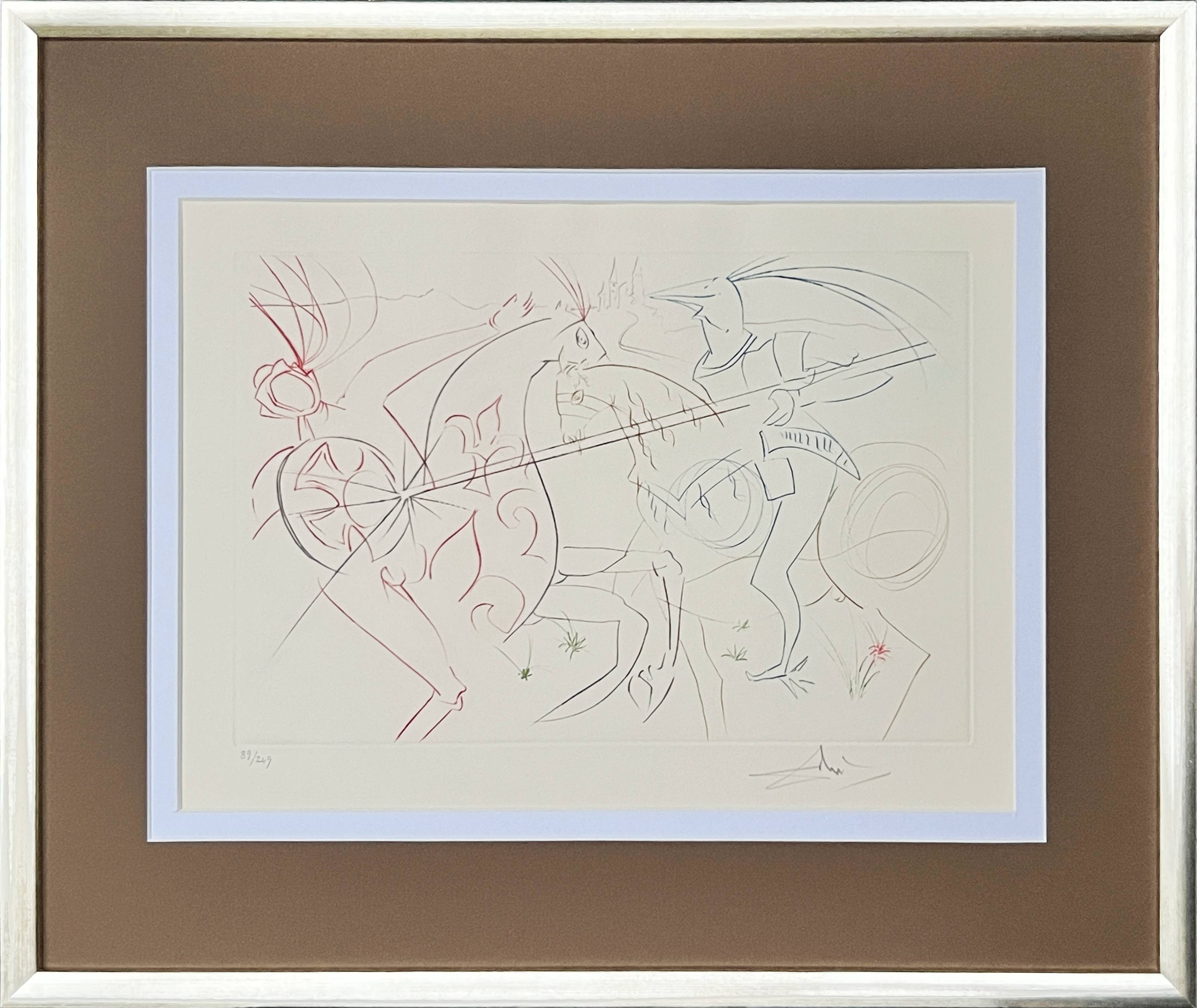 The Sad Garde by Salvador Dalí