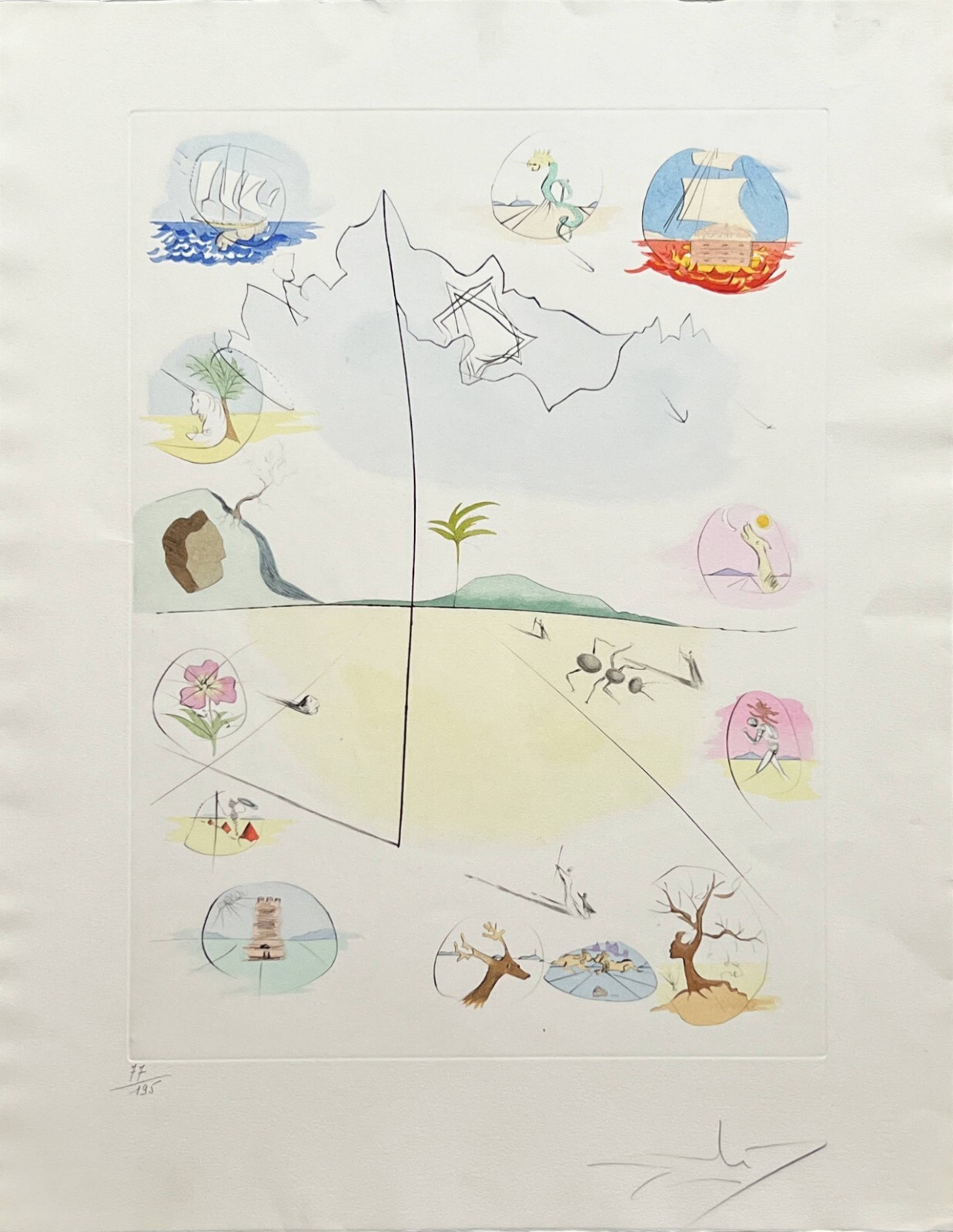 Frontispiece by Salvador Dalí