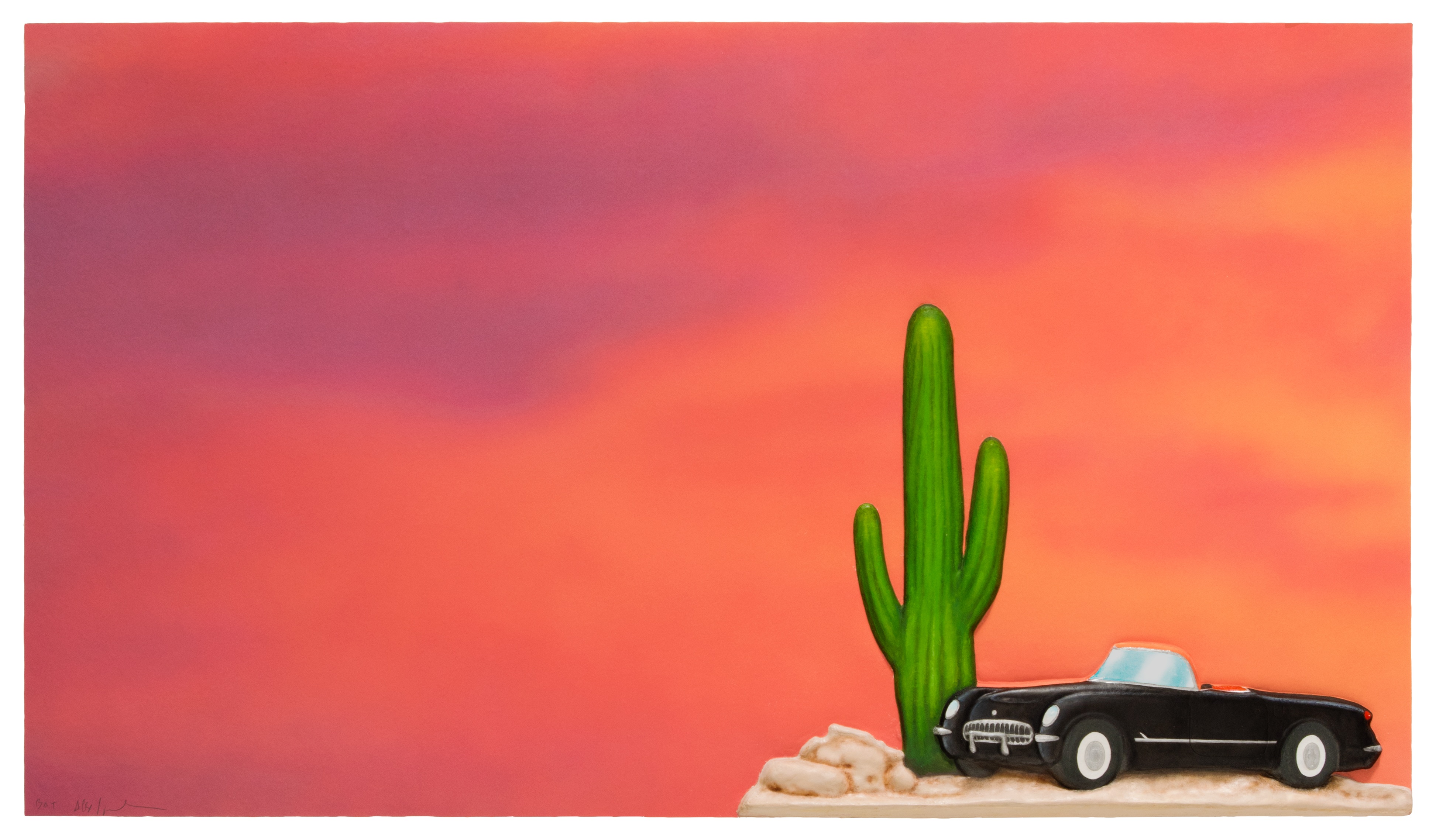 Desperado (Black Car) by Alex Israel