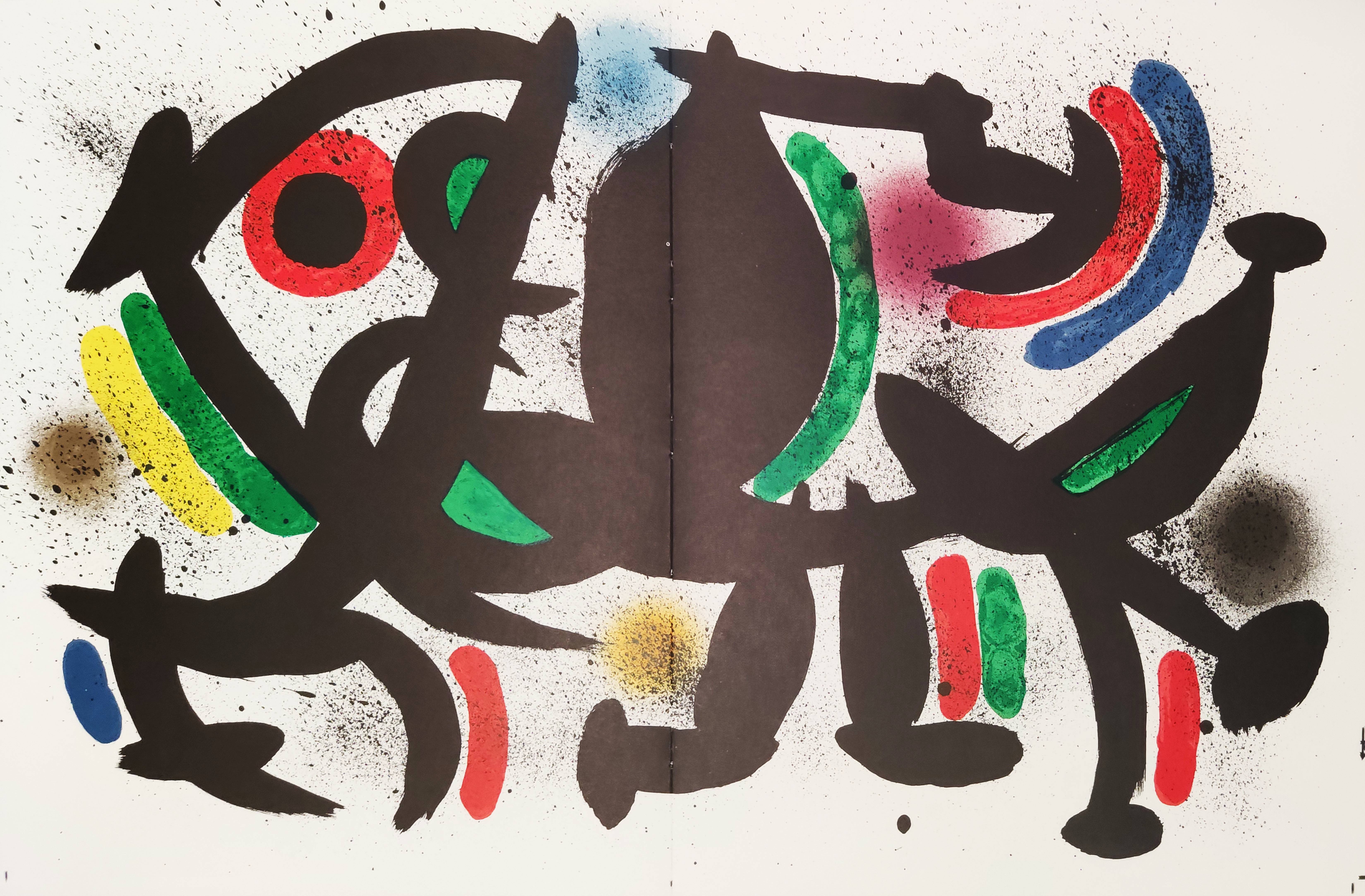 Litografía original VIII by Joan Miró