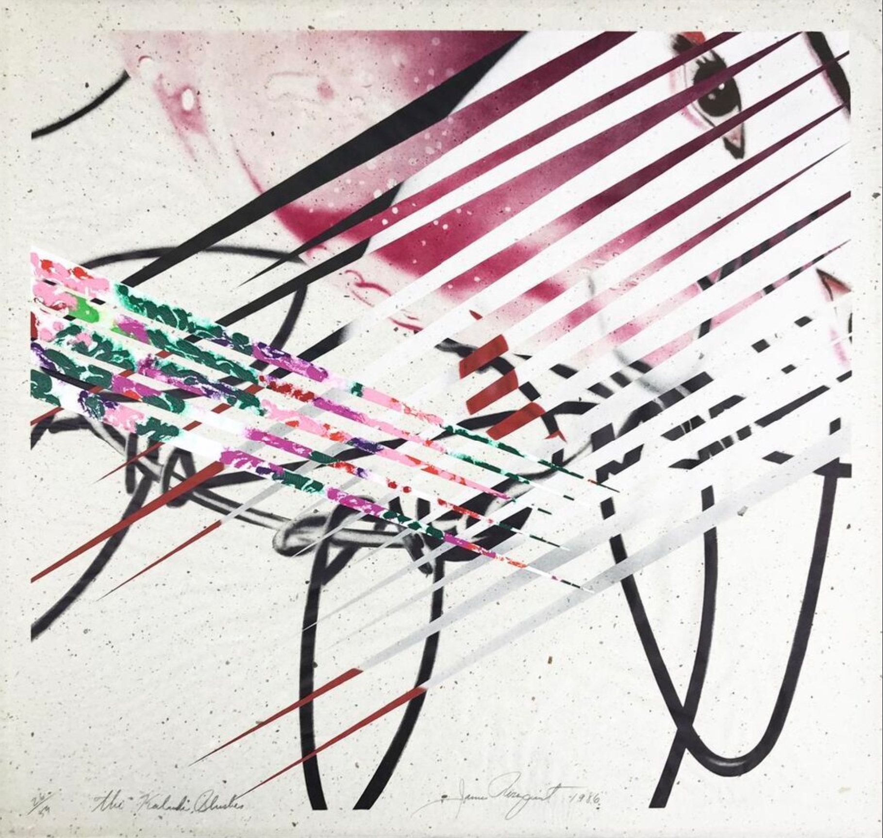 The Kabuki Blushes by James Rosenquist