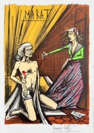 La Mort de Marat by Bernard Buffet at Epicentrum Art Gallery