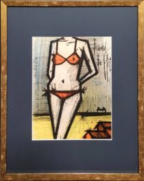La Plage by Bernard Buffet at Epicentrum Art Gallery