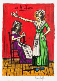 Les Tricoteuses by Bernard Buffet at Epicentrum Art Gallery