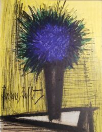 Lila Bouquet by Bernard Buffet at Epicentrum Art Gallery