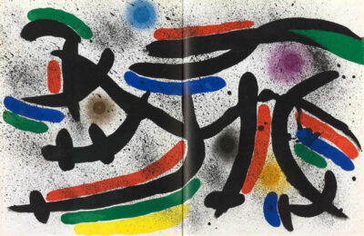 Litografía original IX by Joan Miro at Epicentrum Art Gallery