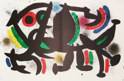 Litografía original VIII by Joan Miro at Epicentrum Art Gallery
