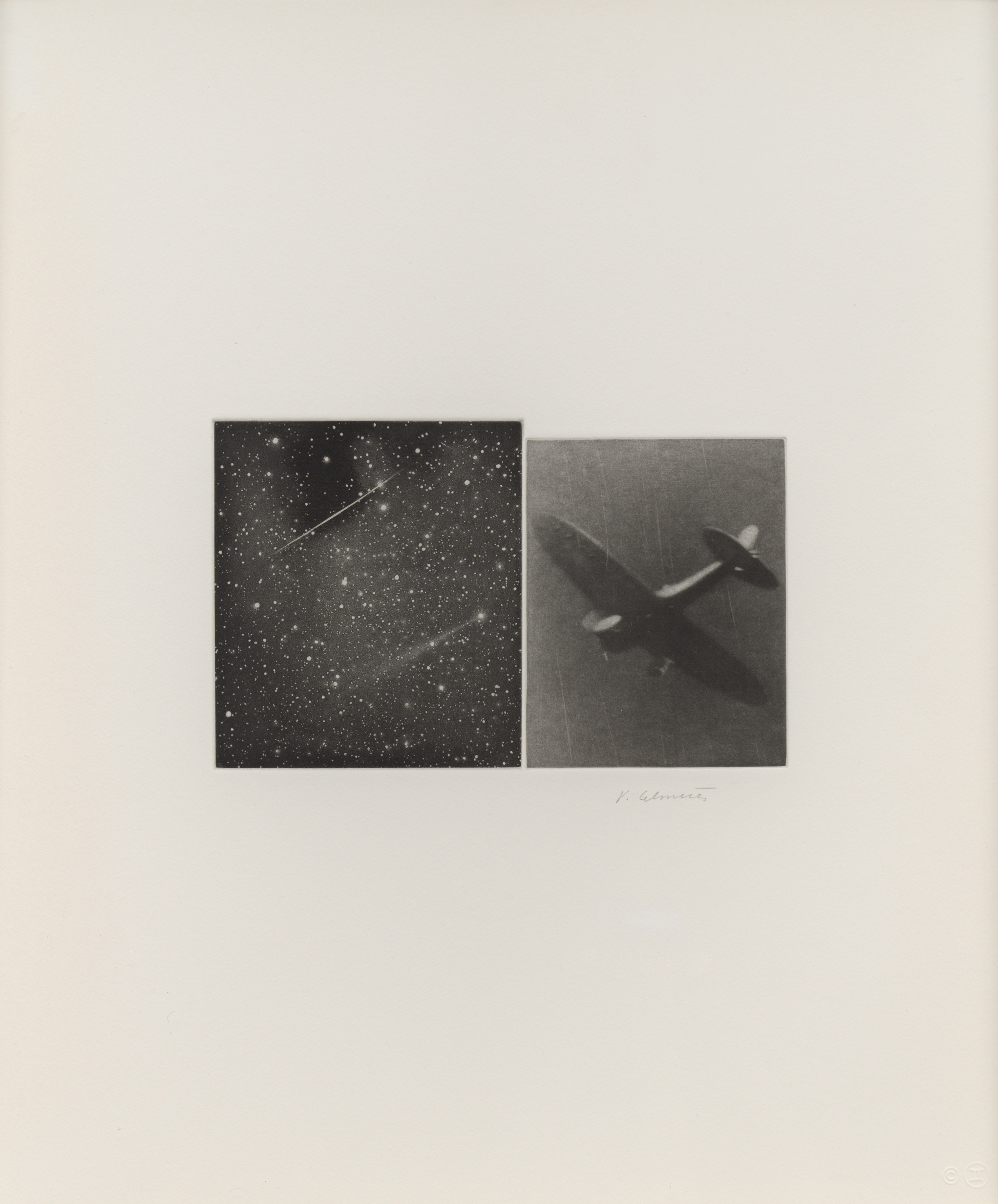 Concentric Bearings B by Vija Celmins