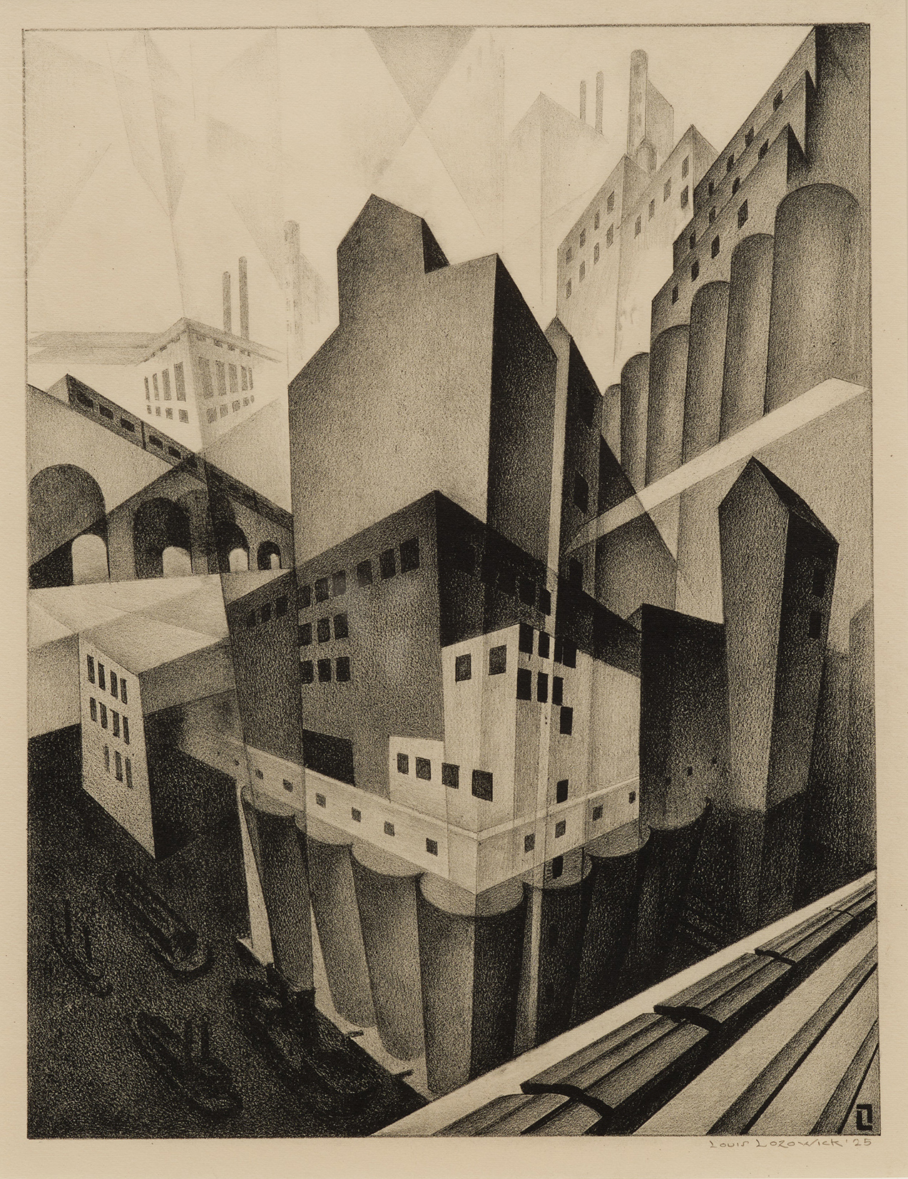 Minneapolis by Louis Lozowick