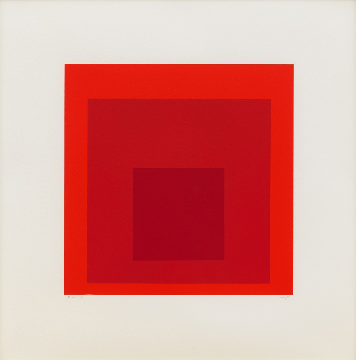 Homage to the Square: Edition Keller Ik by Josef Albers