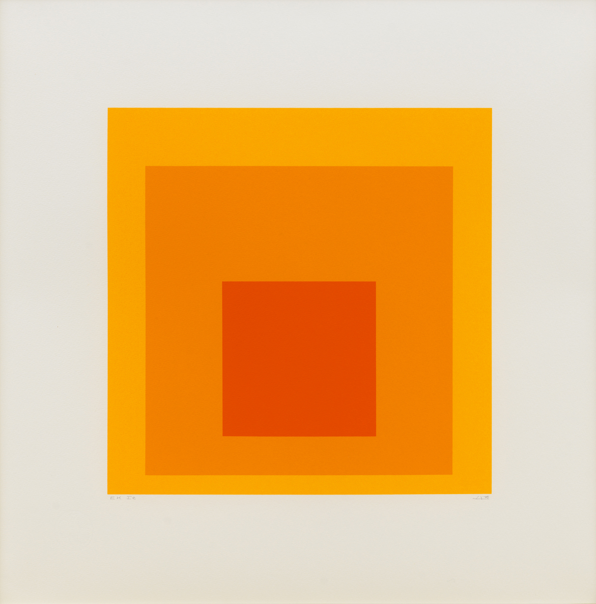 Homage to the Square: Edition Keller Ie by Josef Albers