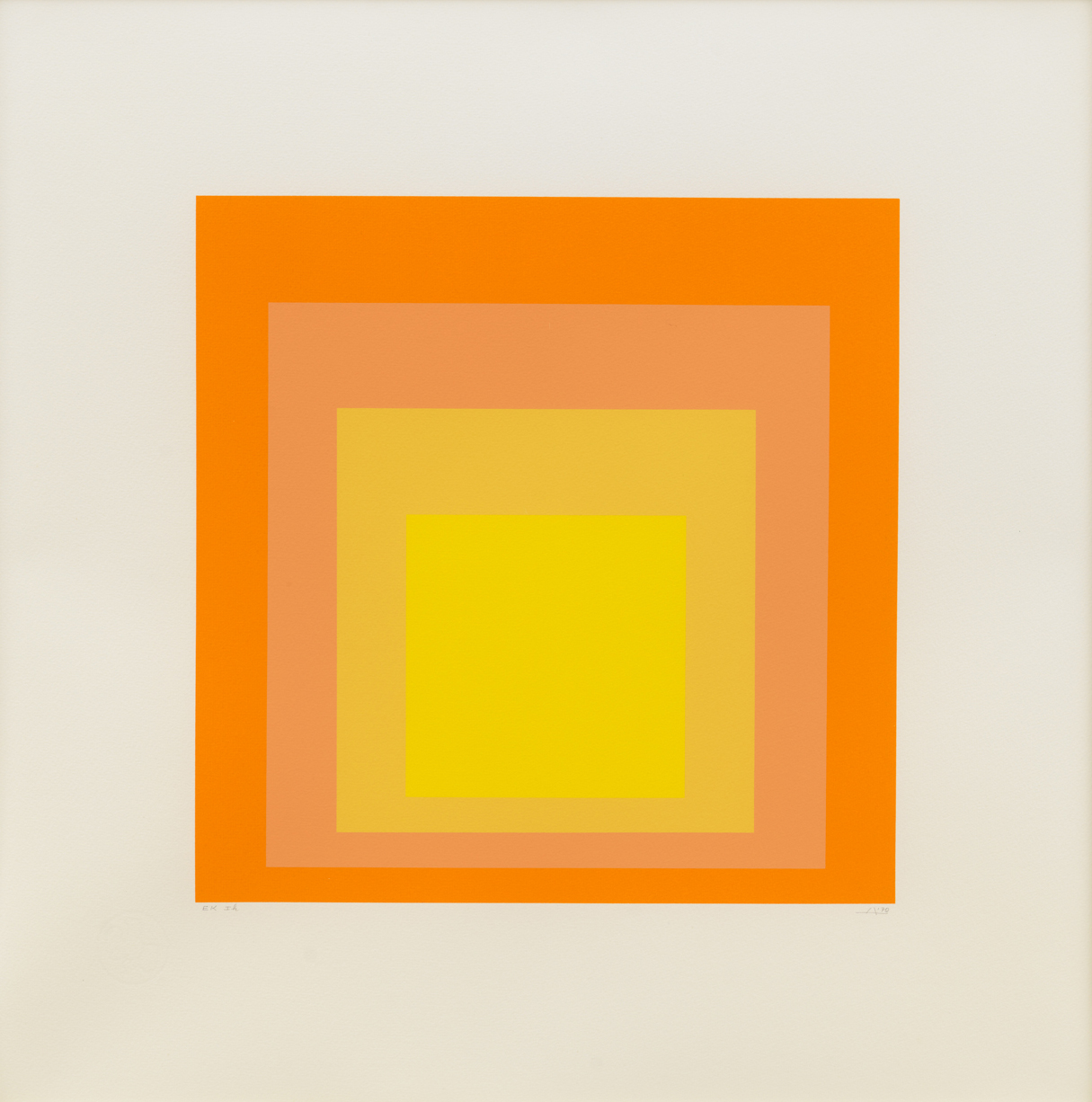 Homage to the Square: Edition Keller Ih by Josef Albers