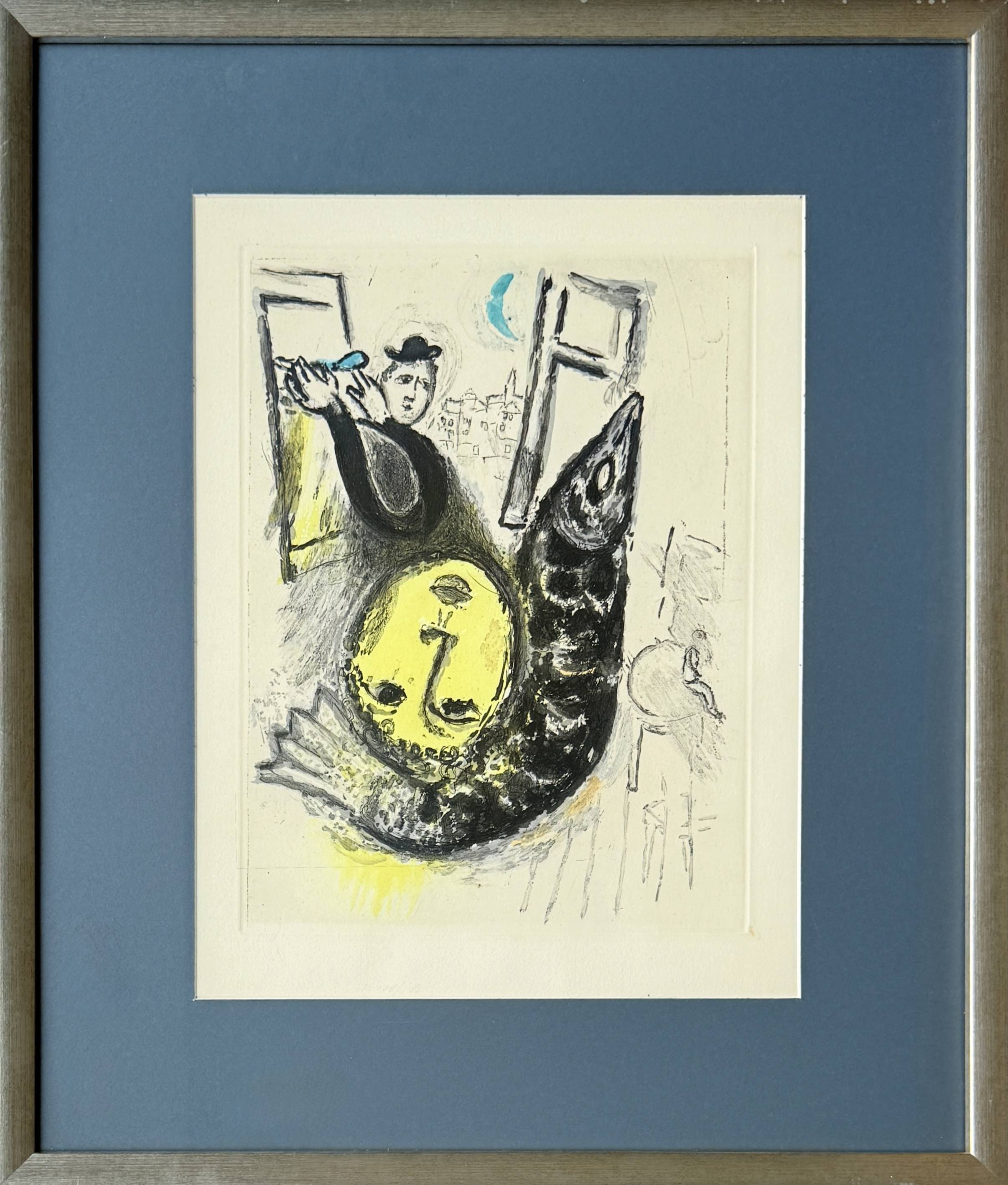 De Mauvais Sujets – Planche II by Marc Chagall