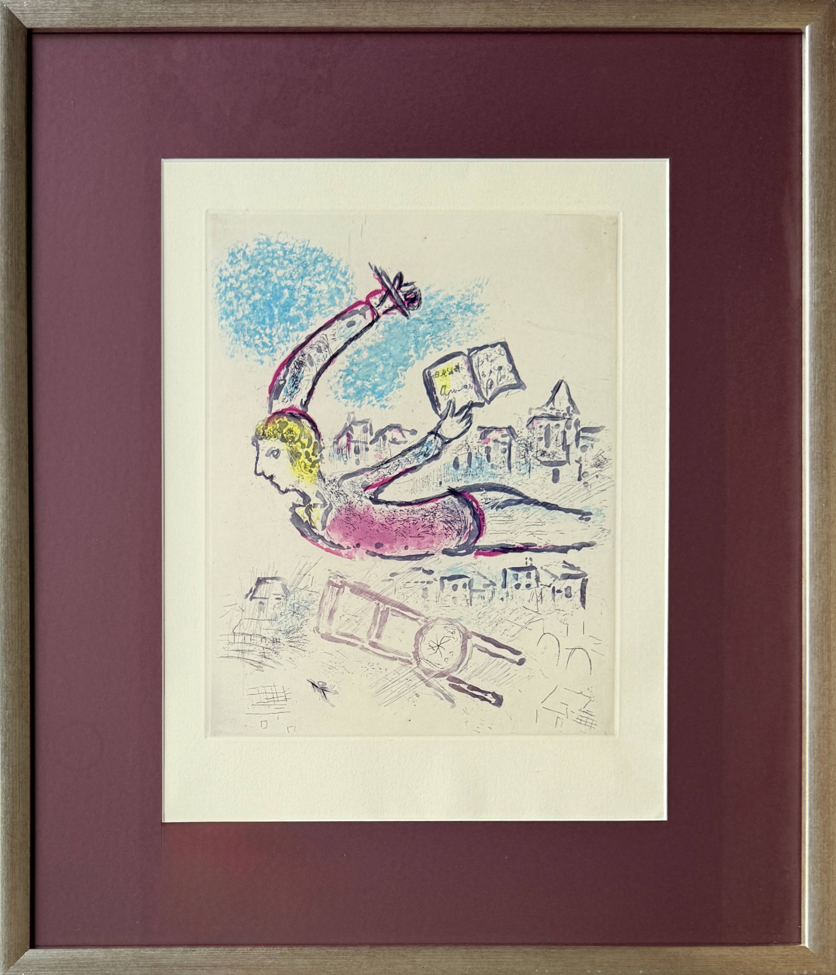 De Mauvais Sujets – Planche V by Marc Chagall