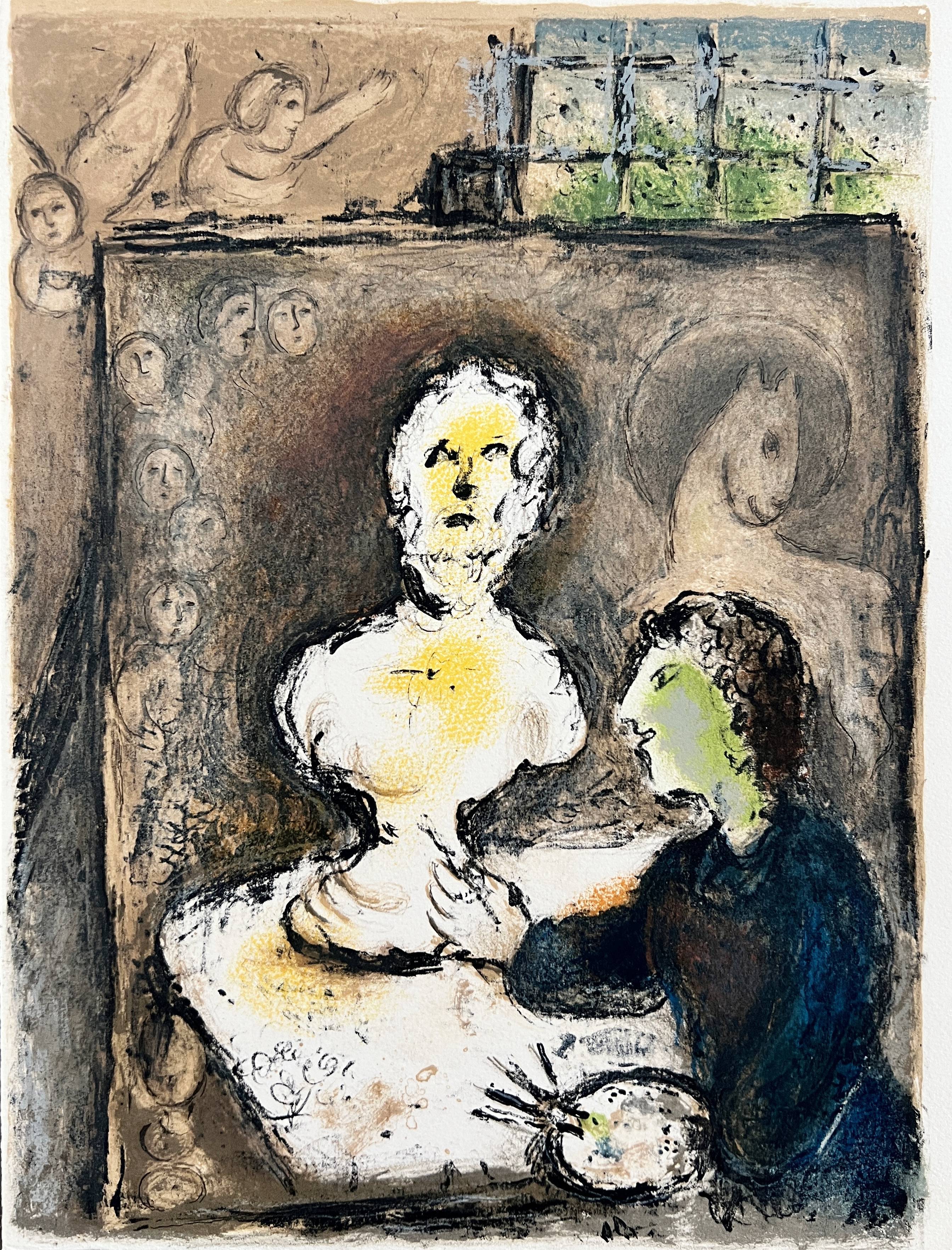 Marc Chagall – L’Odyssée, Planche I by Marc Chagall