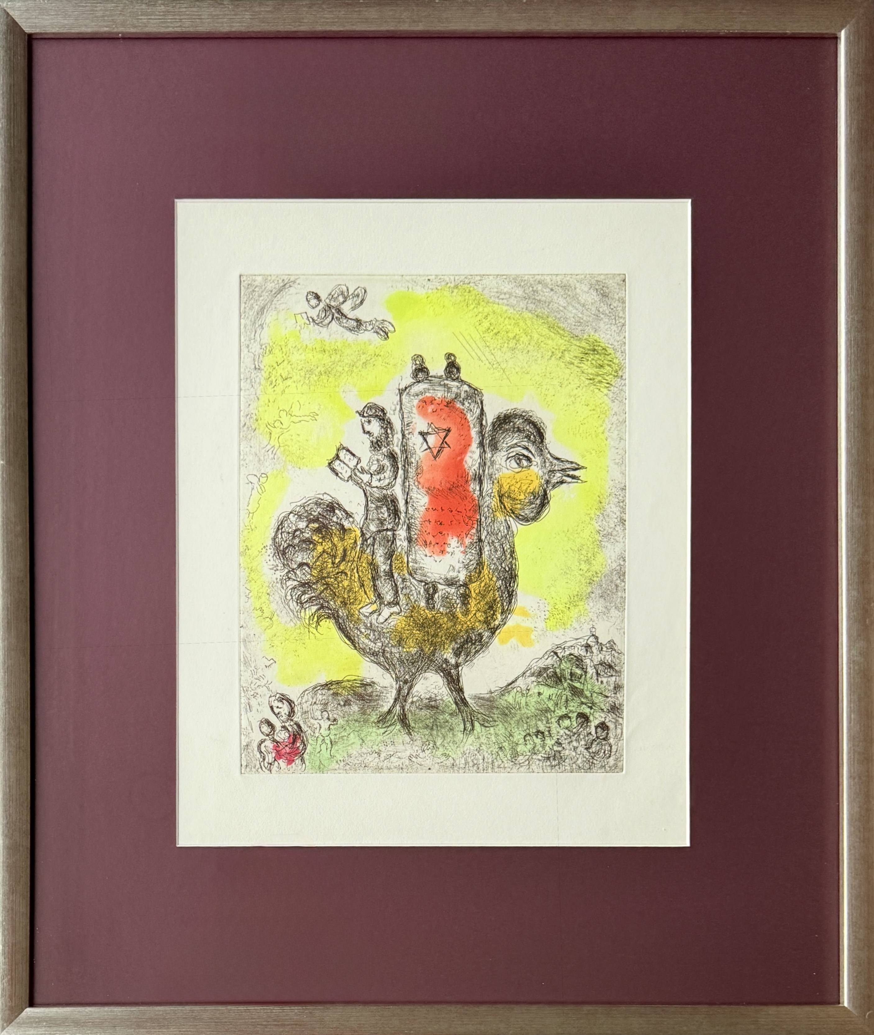 La Thora Rouge by Marc Chagall