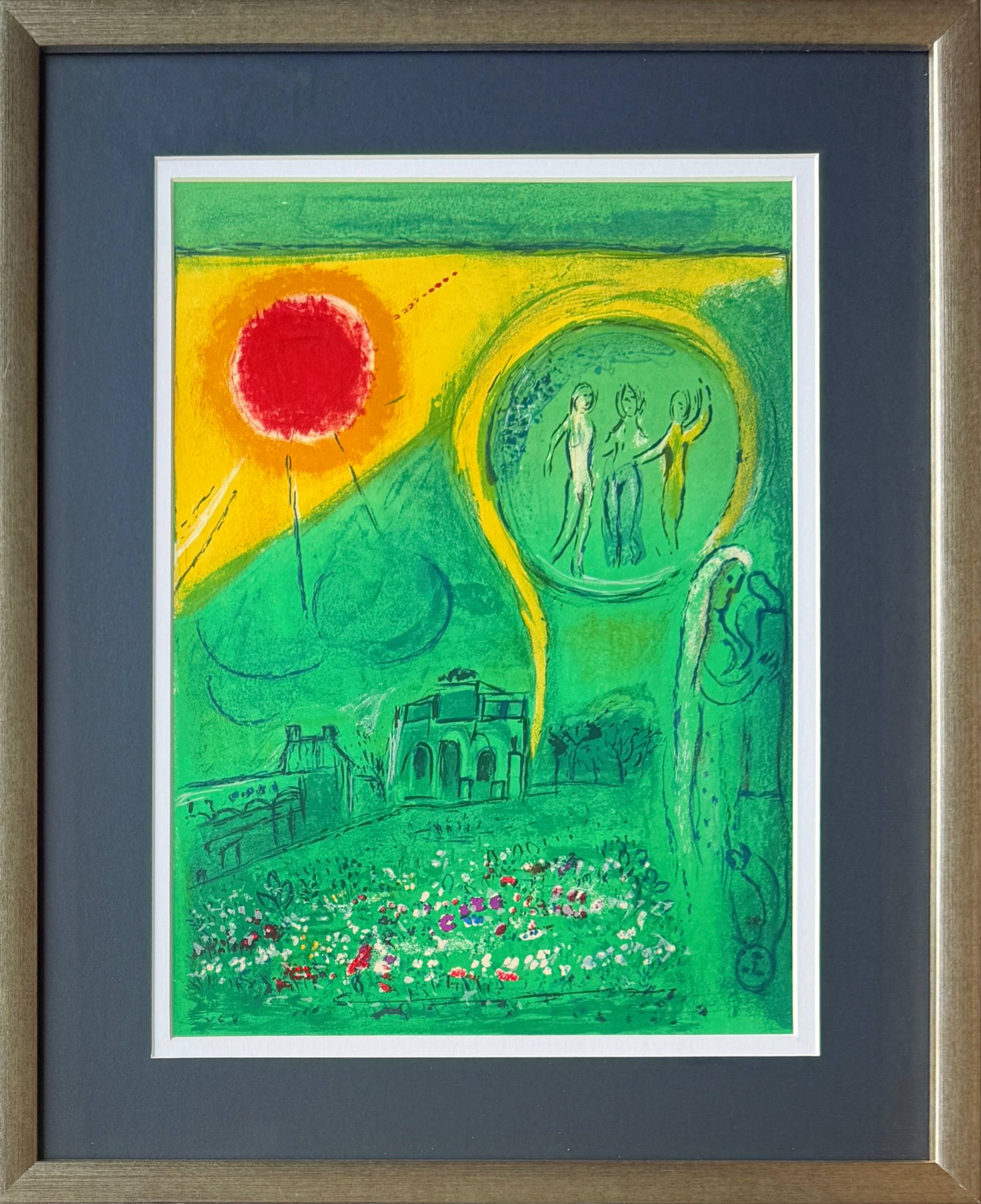 Le Carrousel du Louvre by Marc Chagall