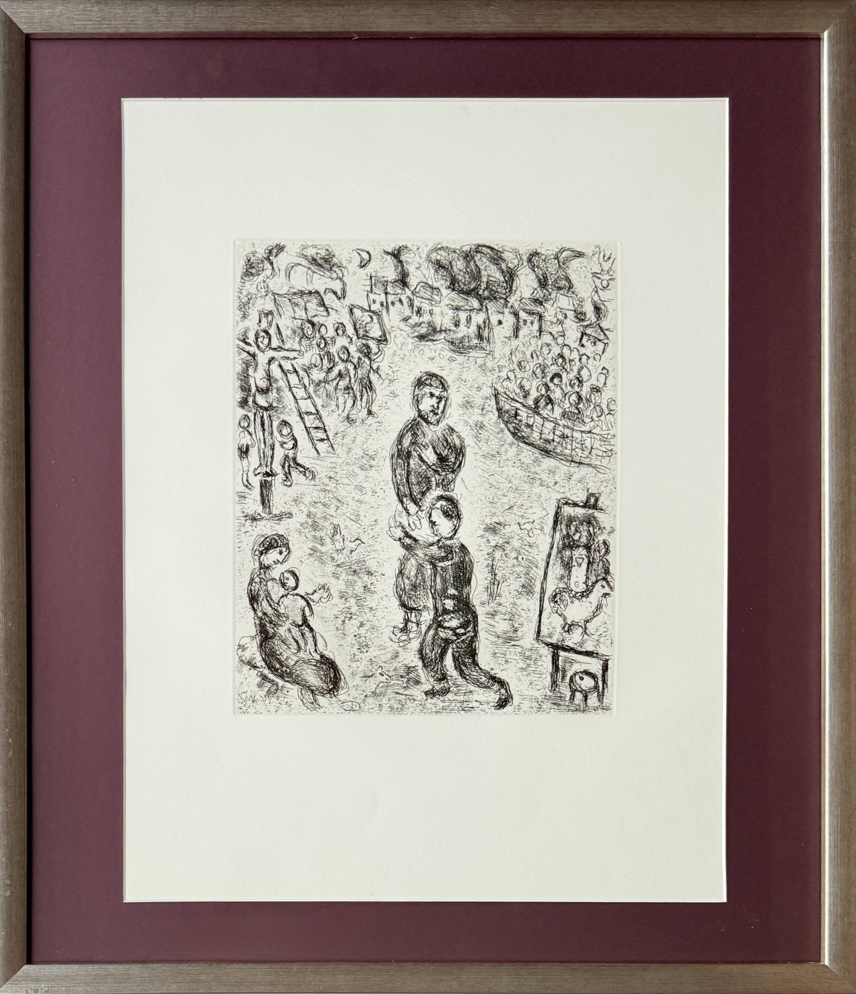 Le Retour de l’Enfant Prodigue by Marc Chagall