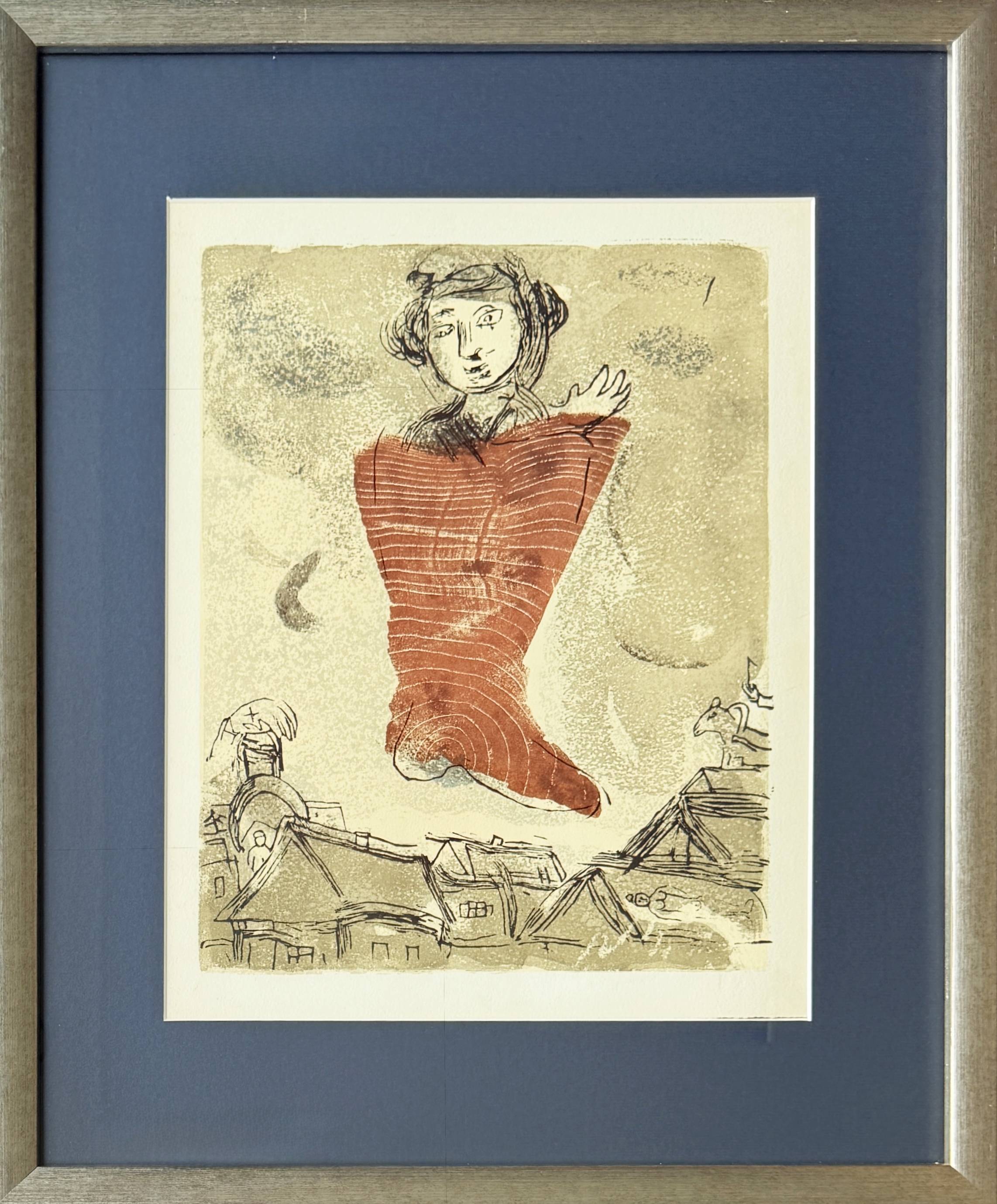 Poèmes, Planche II by Marc Chagall