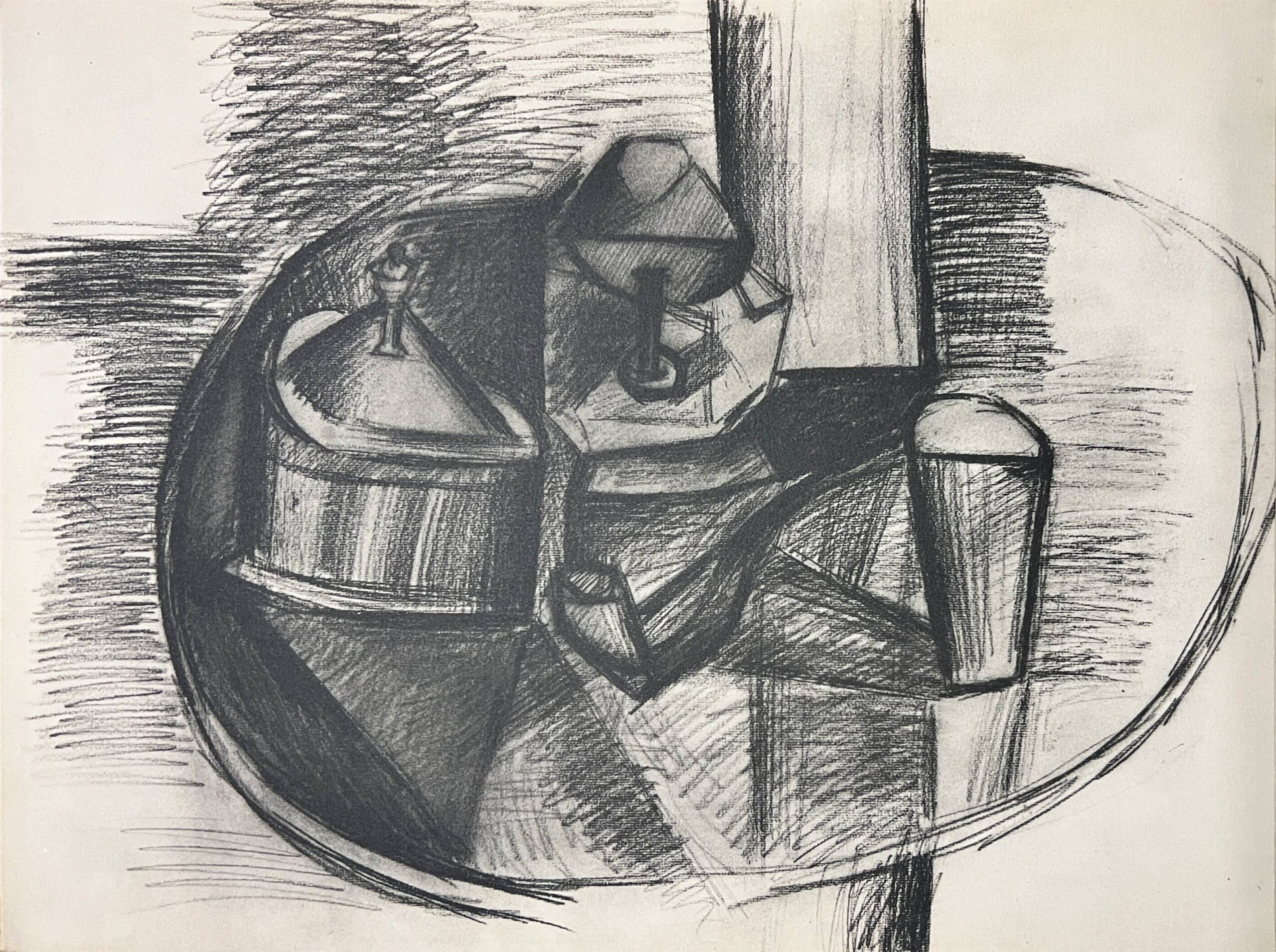 Nature morte à la pipe by Pablo Picasso