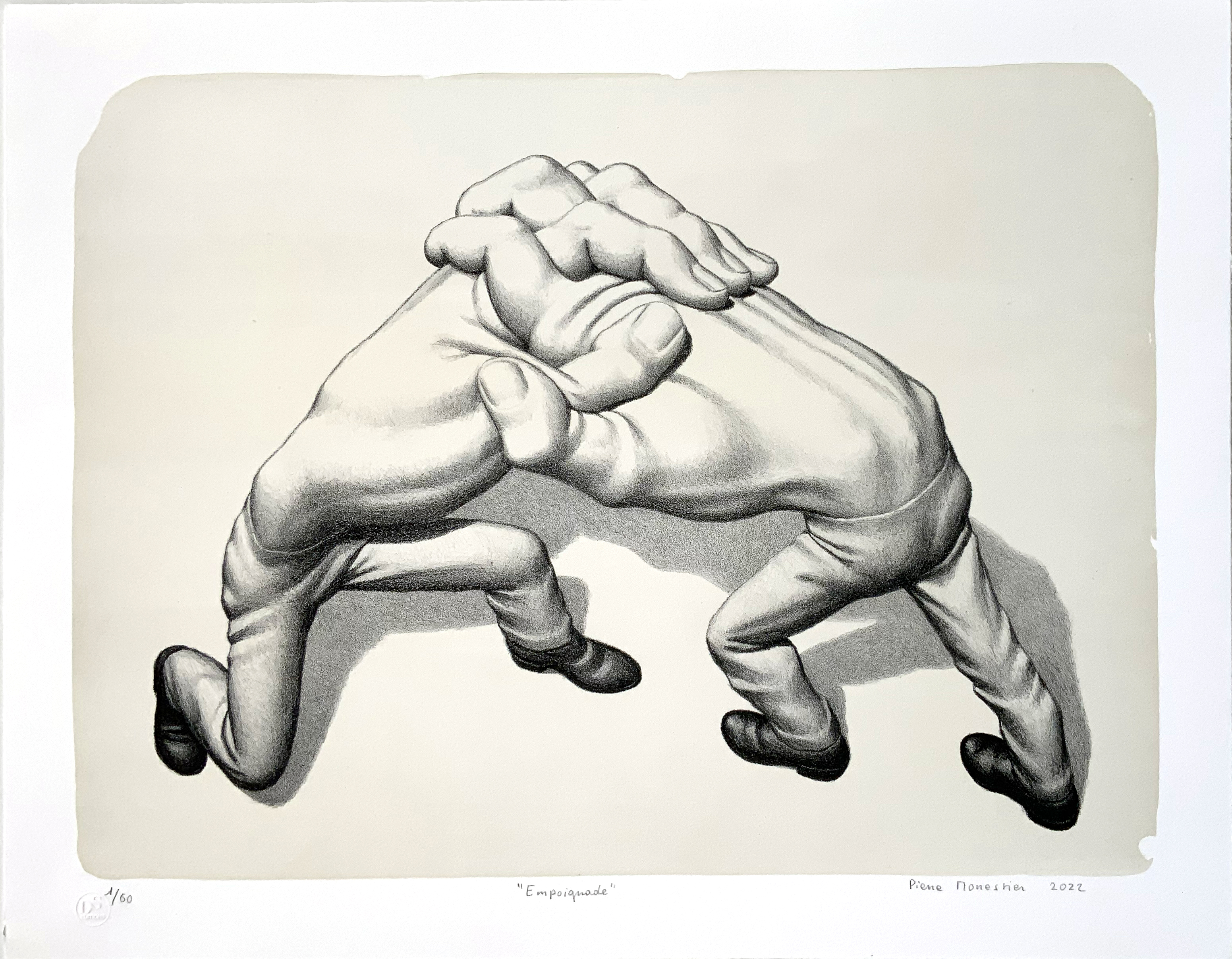 Empoignade by Pierre Monestier