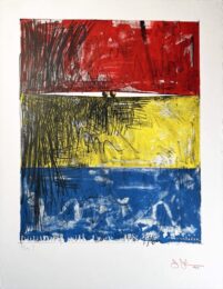 Painting with Two Balls I by Jasper Johns at Hamilton-Selway Fine Art