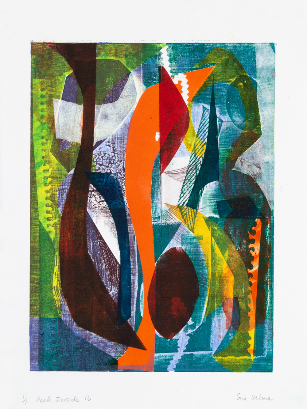Peek Inside 16 by Sue Oehme