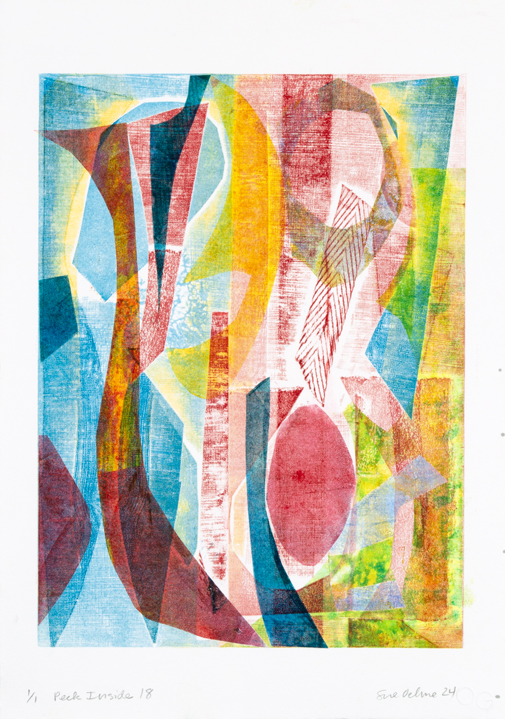 Peek Inside 18 by Sue Oehme