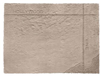 Petro Plots: Hollywood / Vine by Ed Ruscha at Mixografia