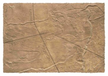 Petro Plots: Laurel Canyon / Ventura Blvd. by Ed Ruscha at Mixografia