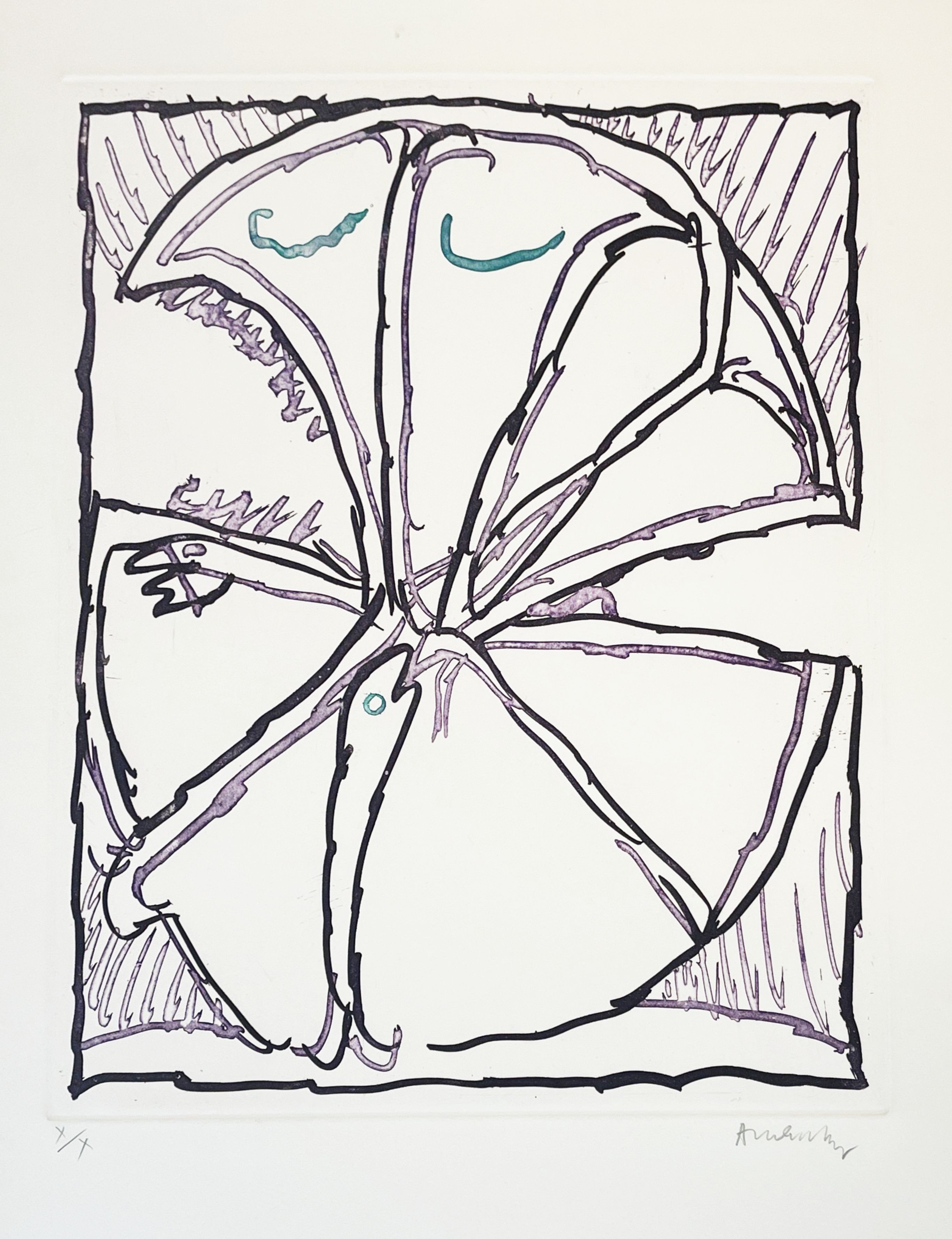 Devidoirs, Planche IV by Pierre Alechinsky