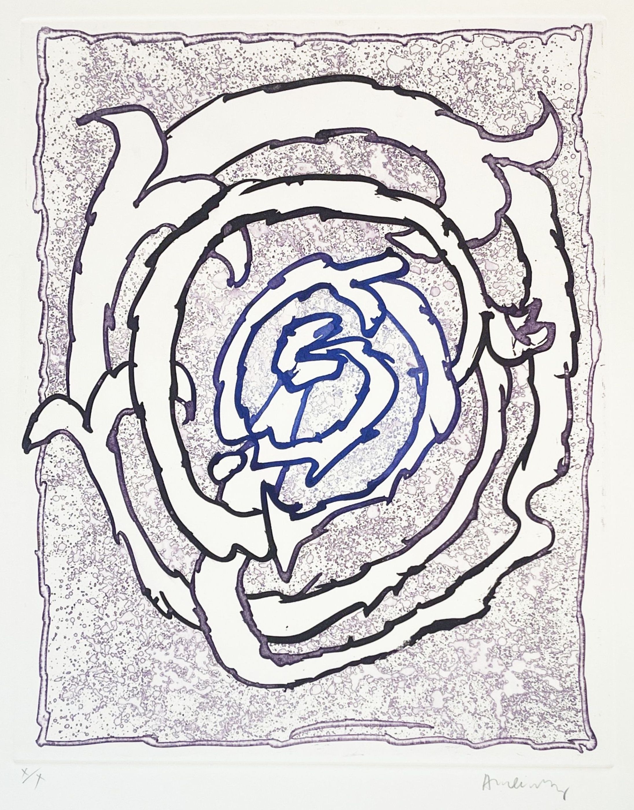 Devidoirs, Planche VII by Pierre Alechinsky