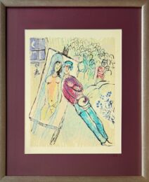 Poèmes, Planche XXI by Marc Chagall at Epicentrum Art Gallery