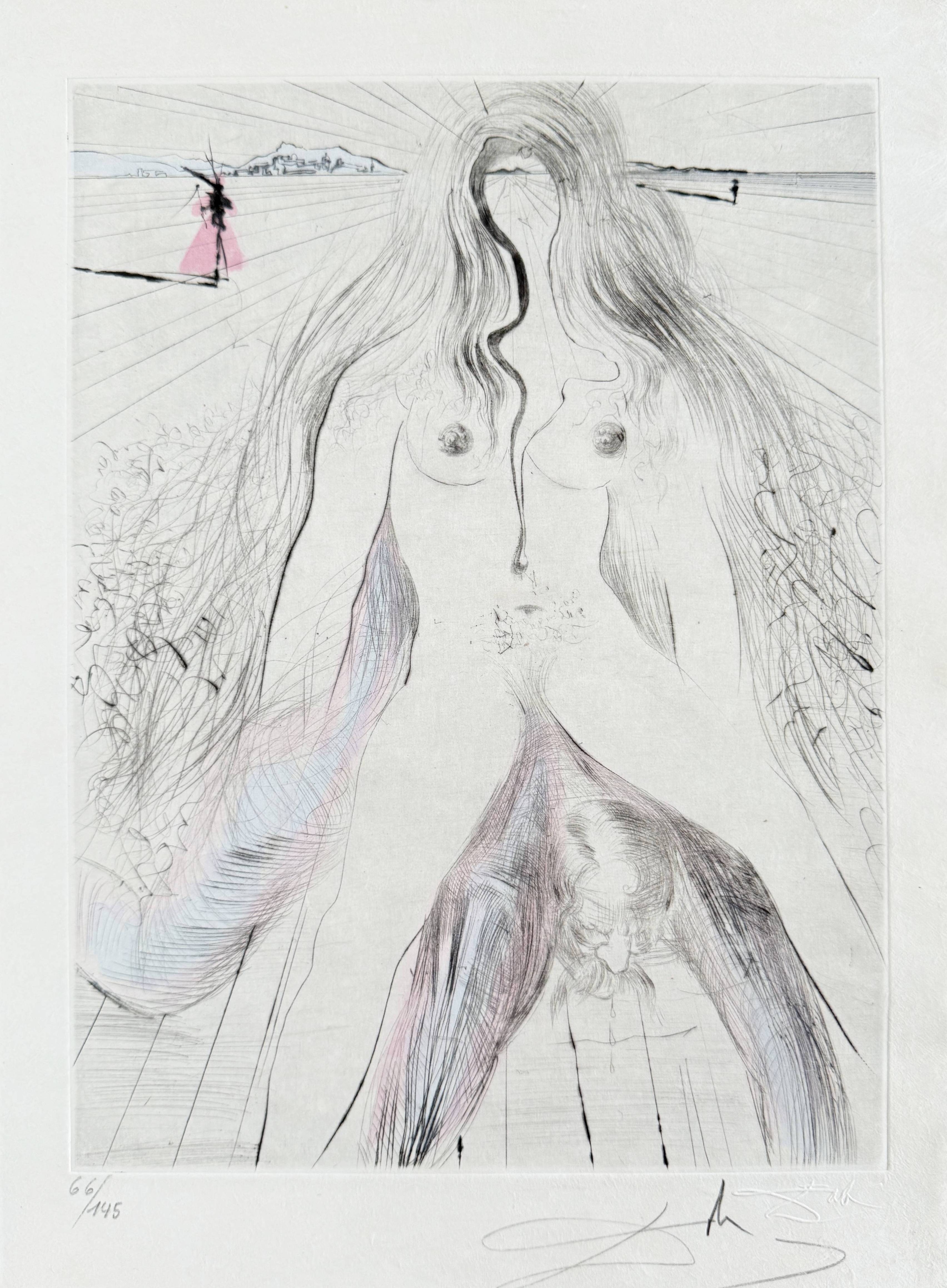 Femme à cheval by Salvador Dalí