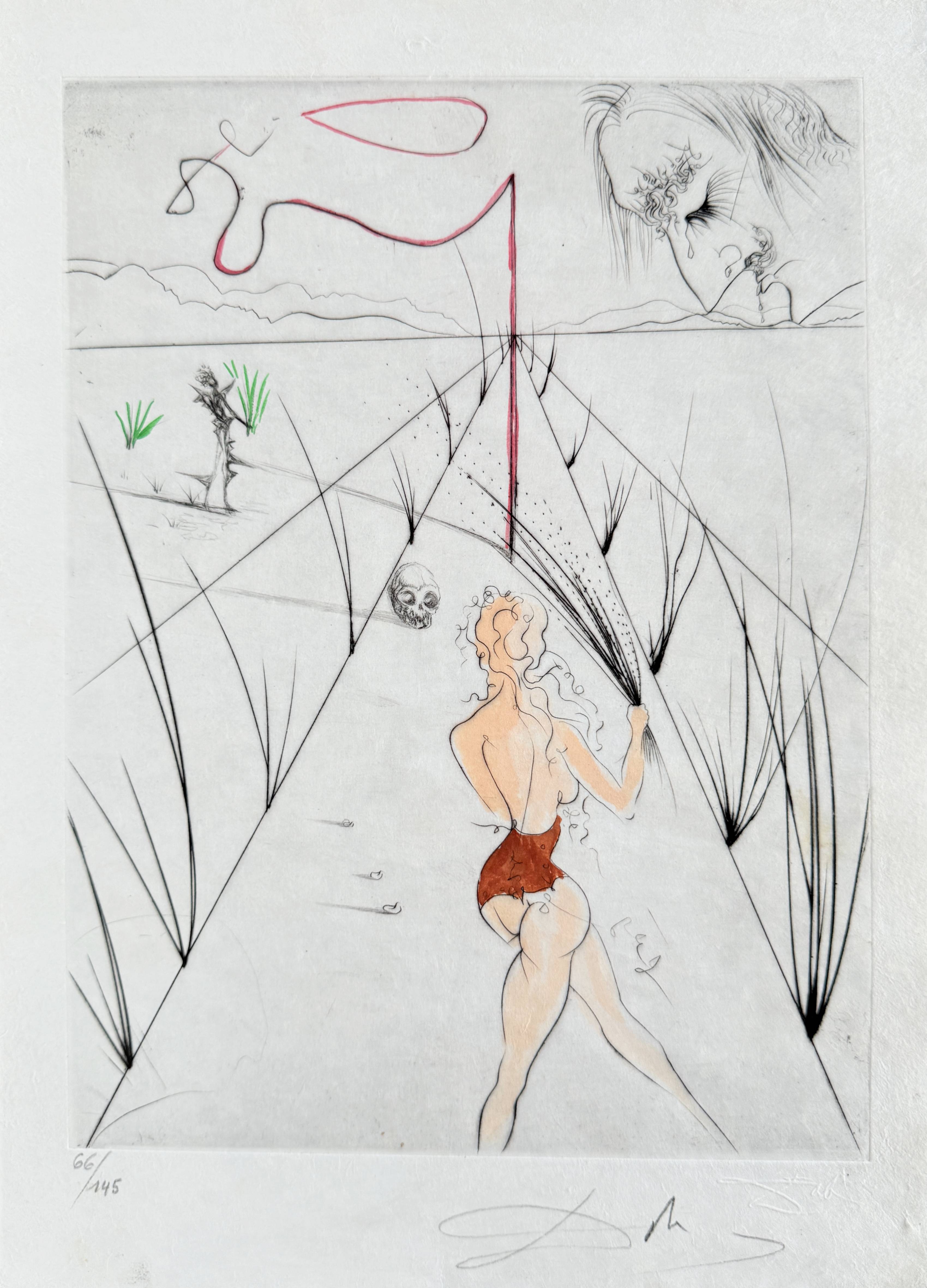 La Femme au fouet by Salvador Dalí