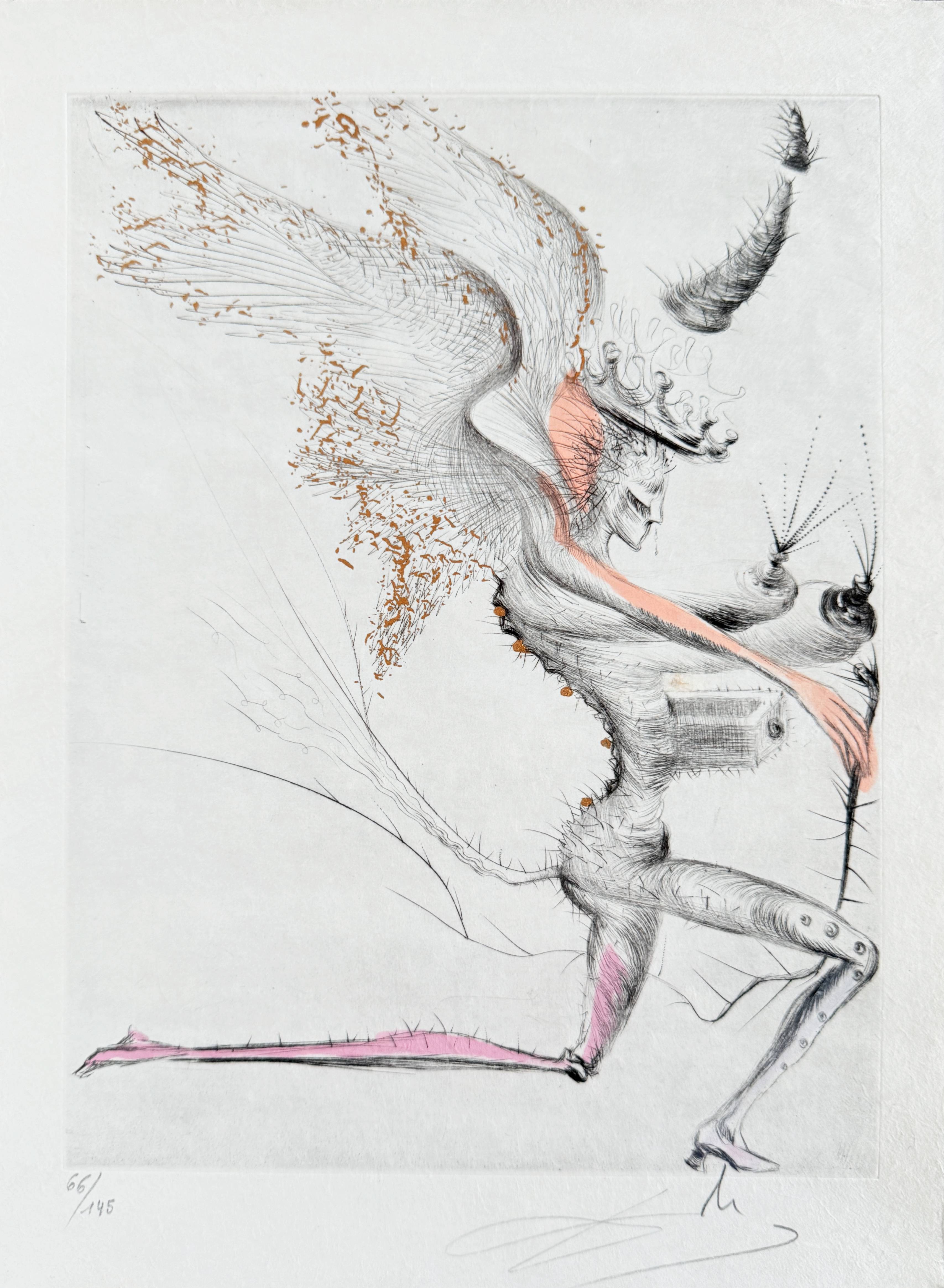 Le Démon ailé by Salvador Dalí