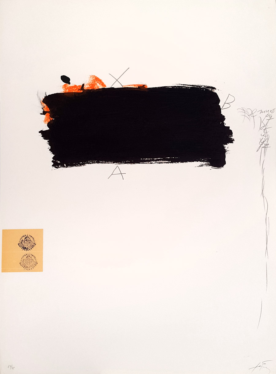 Sans titre from Poems from the catalan by Antoni Tapies