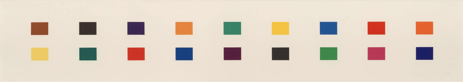18 Colors (Cincinnati) by Ellsworth Kelly